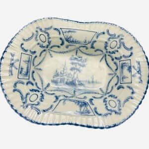 Vintage Welmar Germany Small /Candy dish Blue & White